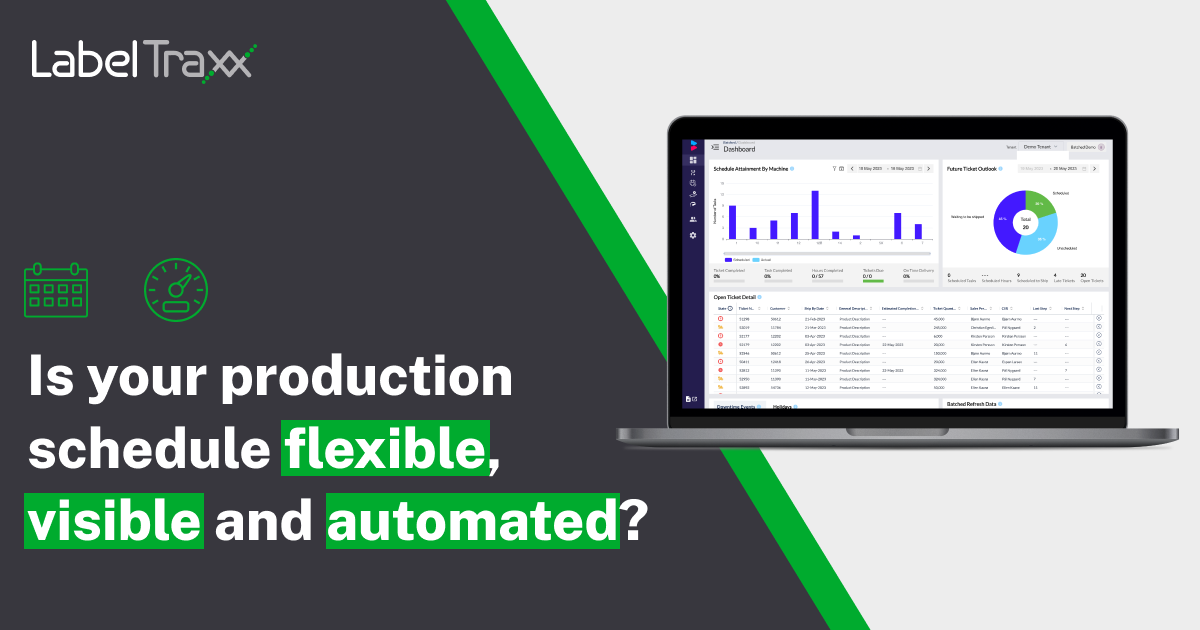 Is your production schedule flexible, visible, and automated?